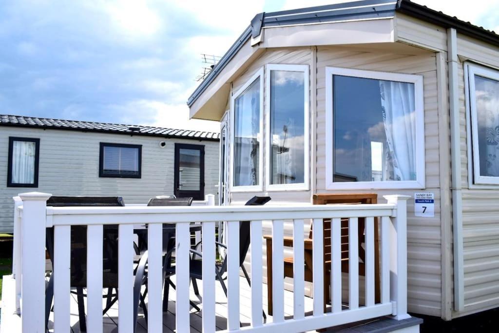 Cosy & Modern Private Seaview Caravan North Seaton Luaran gambar
