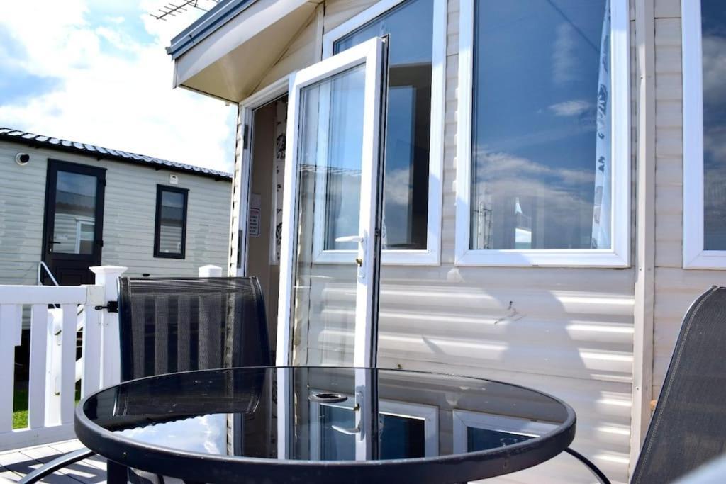 Cosy & Modern Private Seaview Caravan North Seaton Luaran gambar