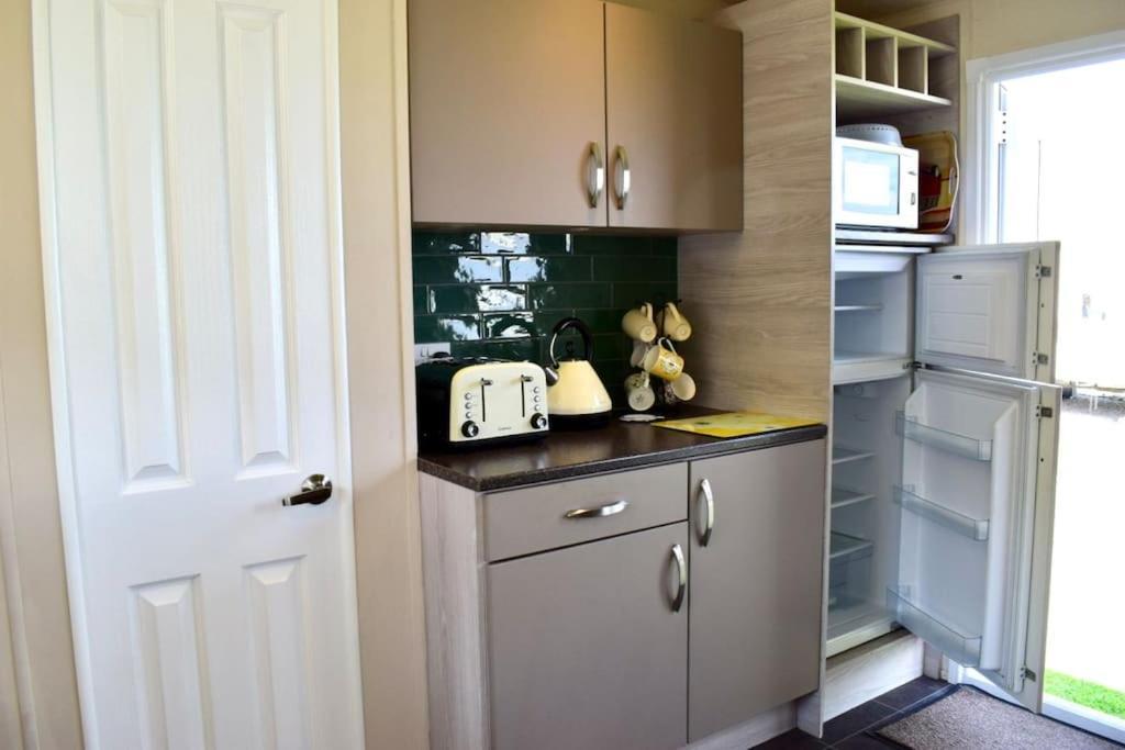 Cosy & Modern Private Seaview Caravan North Seaton Luaran gambar