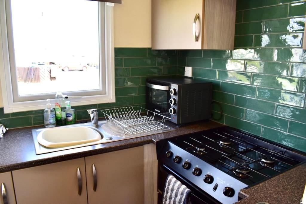 Cosy & Modern Private Seaview Caravan North Seaton Luaran gambar